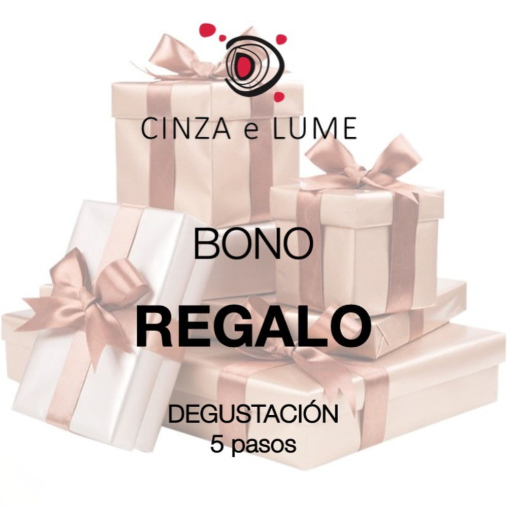 Bono regalo menú degustación 5 pasos – Cinza e Lume